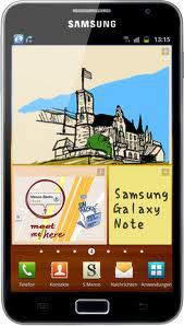 Смартфон Samsung Galaxy Note GT-N7000 Blue - Шуя