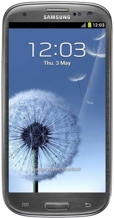 Смартфон Samsung Galaxy S3 GT-I9300 16Gb Titanium grey - Шуя